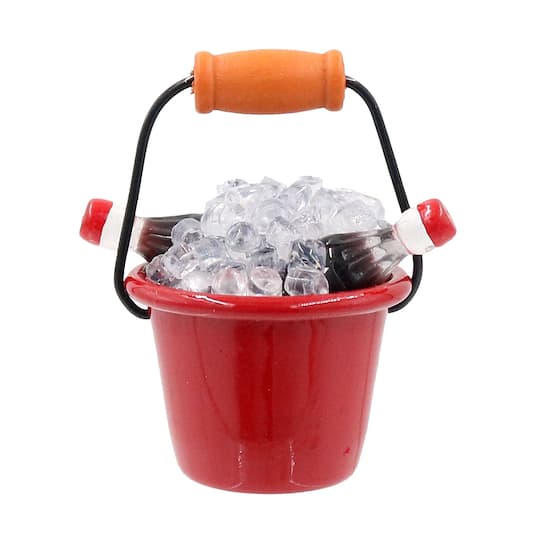 Mini Ice Bucket with Soft Drinks Decoration by Ashland®